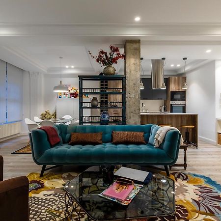 110 M2 Central Apartment In Abando Close To Guggenheim With Parking Bilbao Kültér fotó