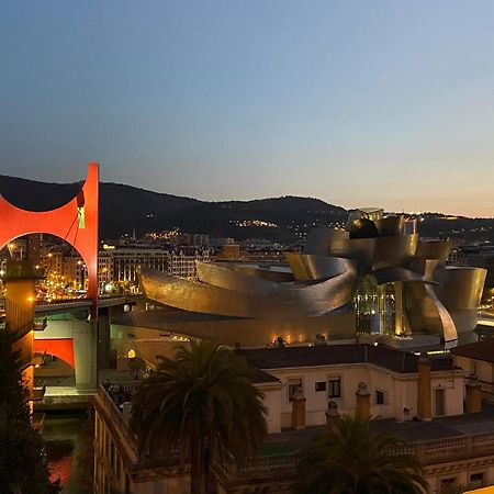 110 M2 Central Apartment In Abando Close To Guggenheim With Parking Bilbao Kültér fotó