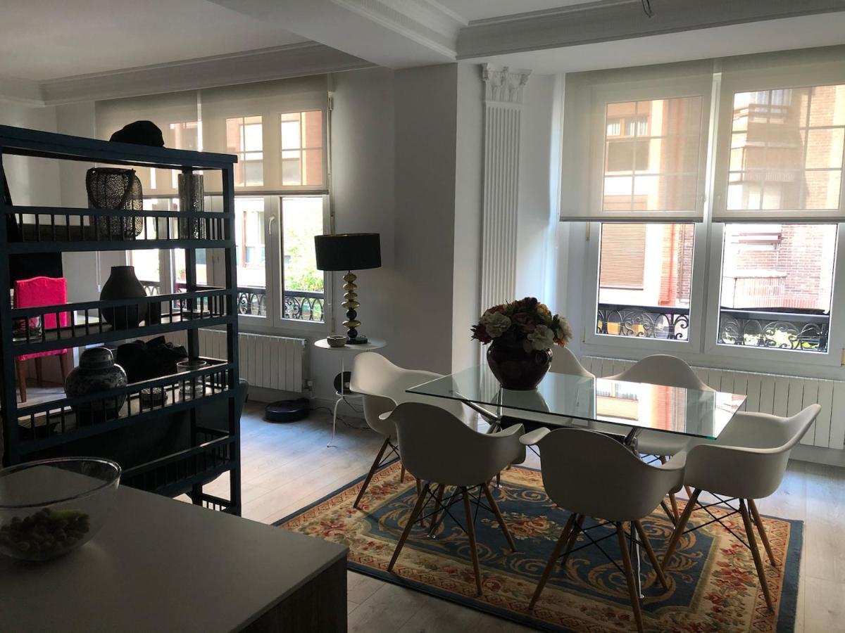 110 M2 Central Apartment In Abando Close To Guggenheim With Parking Bilbao Kültér fotó