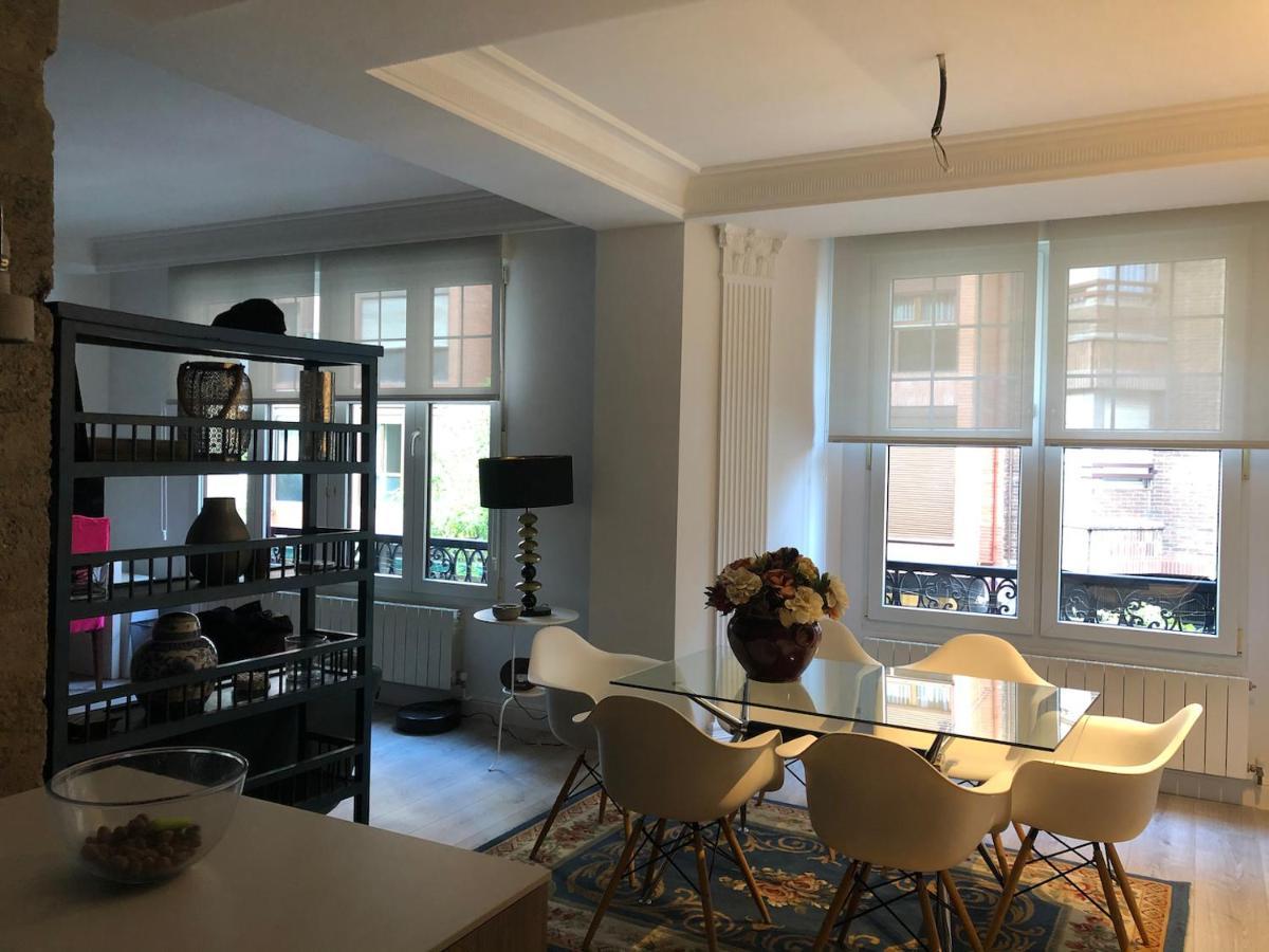 110 M2 Central Apartment In Abando Close To Guggenheim With Parking Bilbao Kültér fotó