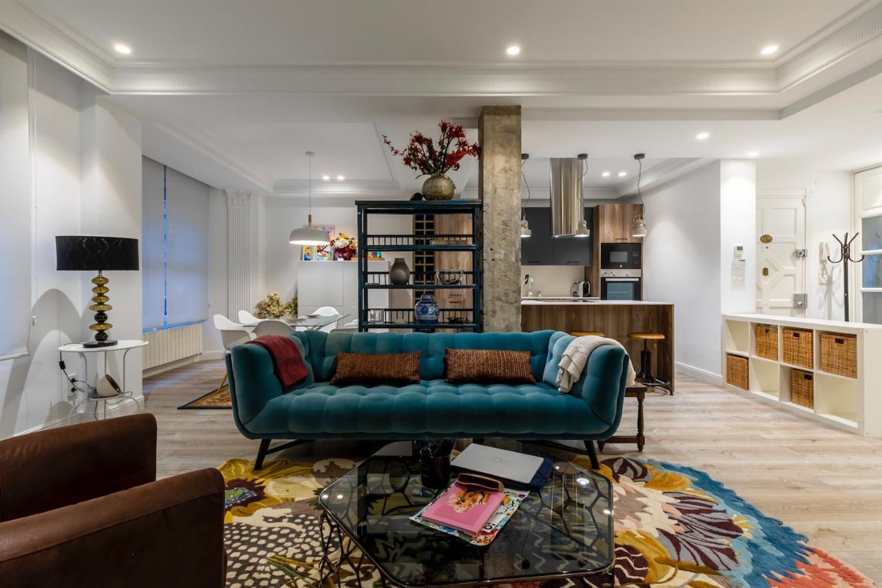 110 M2 Central Apartment In Abando Close To Guggenheim With Parking Bilbao Kültér fotó