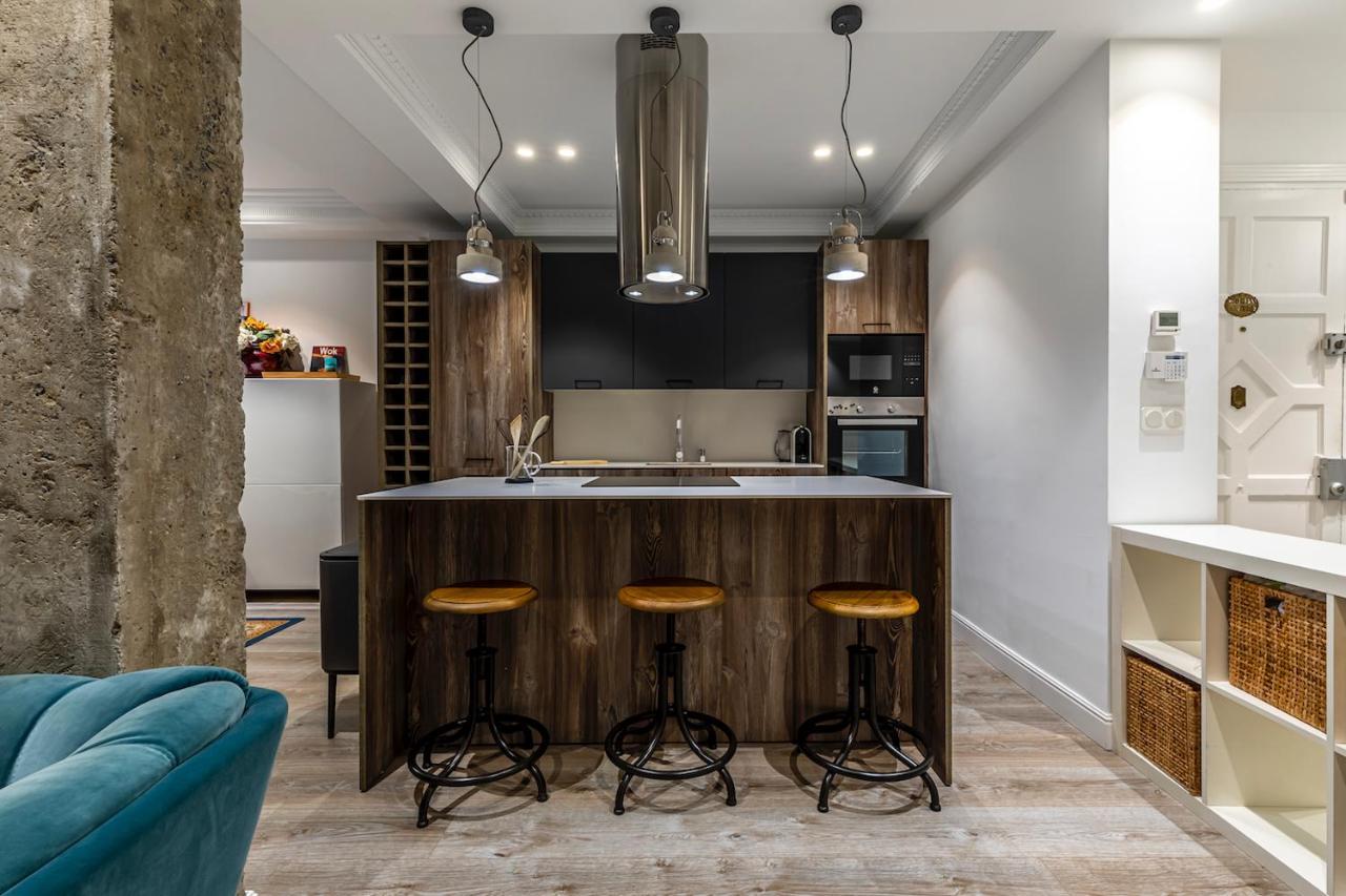 110 M2 Central Apartment In Abando Close To Guggenheim With Parking Bilbao Kültér fotó